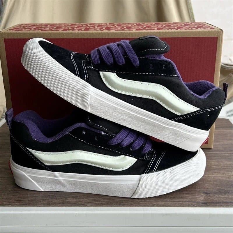Vans Old Skool Black Purple