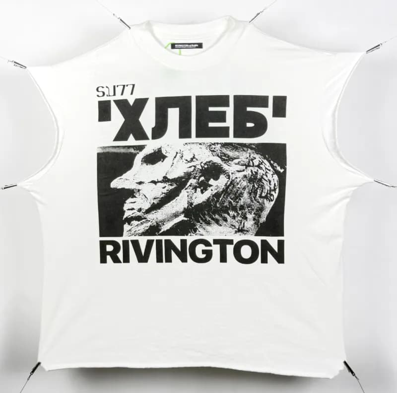 Saint Laurent Graphic Tee Distressed Print — Crv-08 model