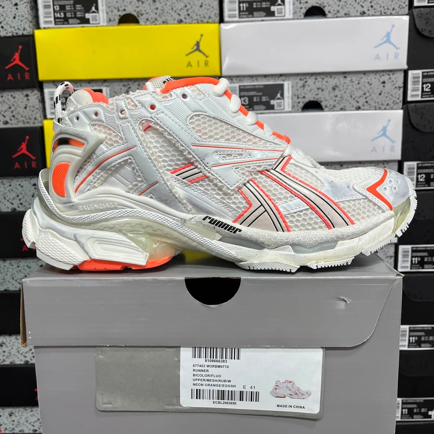 Balenciaga Speed Trainer Neon Orange