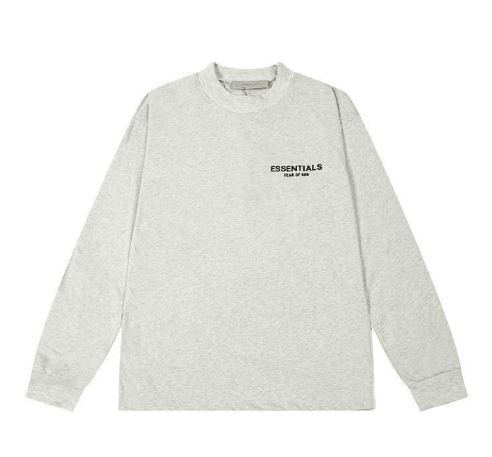 Fear of God Essentials Logo Hoodie Essentials — 特价高品质T恤-灰色
