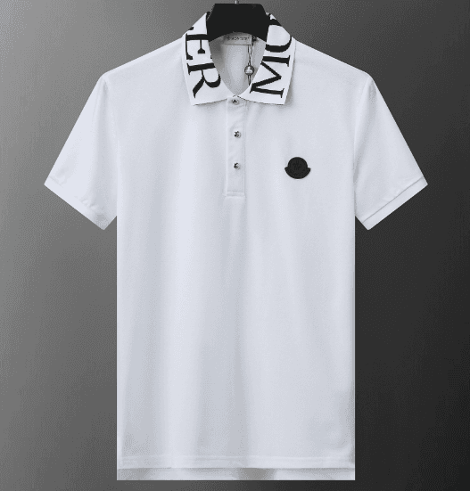 Moncler Polo Shirt Logo Collar