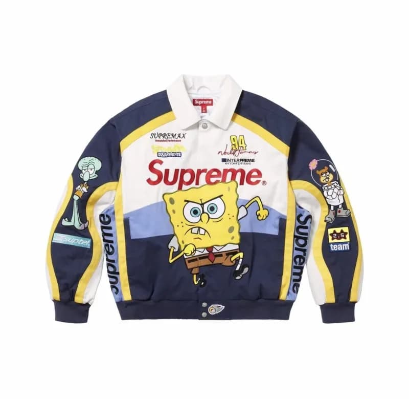 Supreme Puffer Jacket Yohji Yamamoto Collaboration — O1.白色
