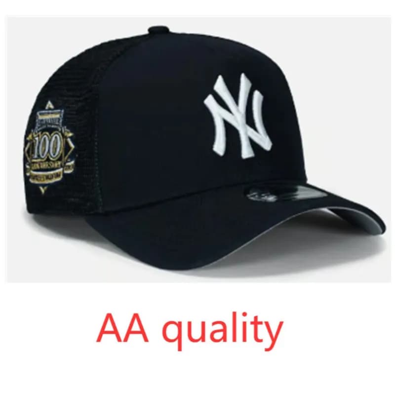 MLB Trucker Cap 100th Anniversary Patch