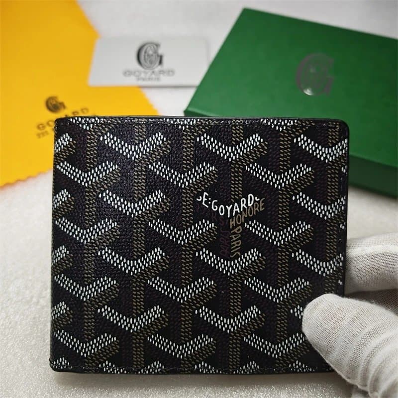Goyard Bifold Wallet Goyardine Canvas