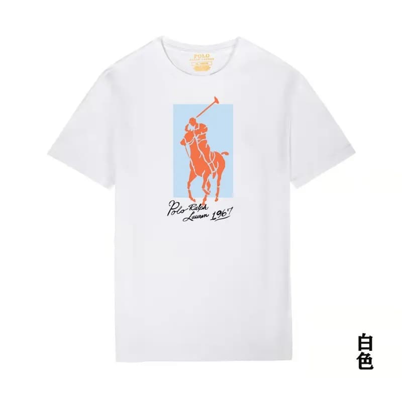 Polo Ralph Lauren Graphic Tee Big Pony Orange