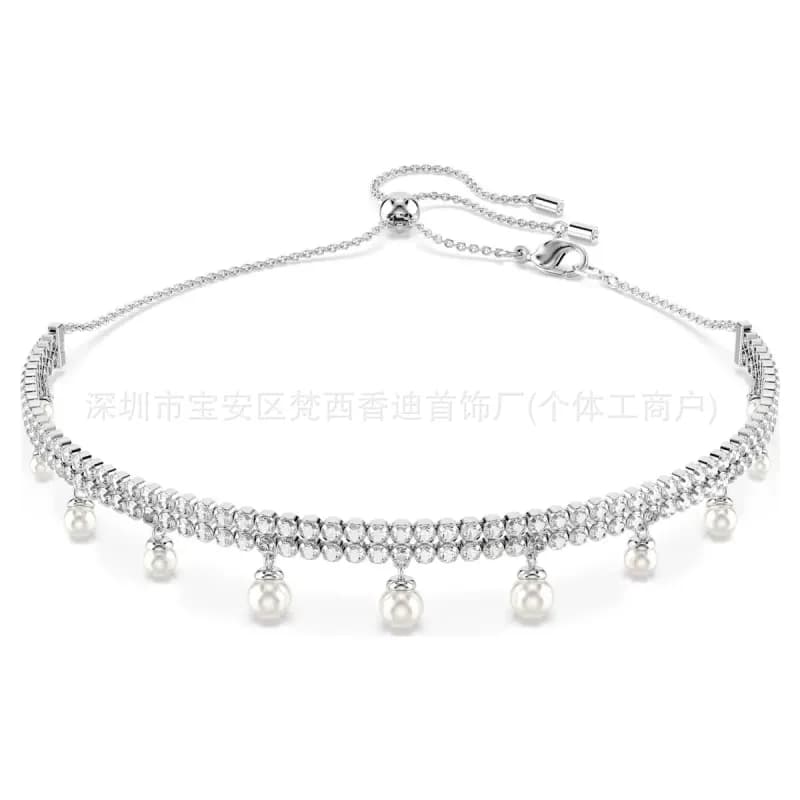 Tiffany & Co. HardWear Choker Crystal and Pearl