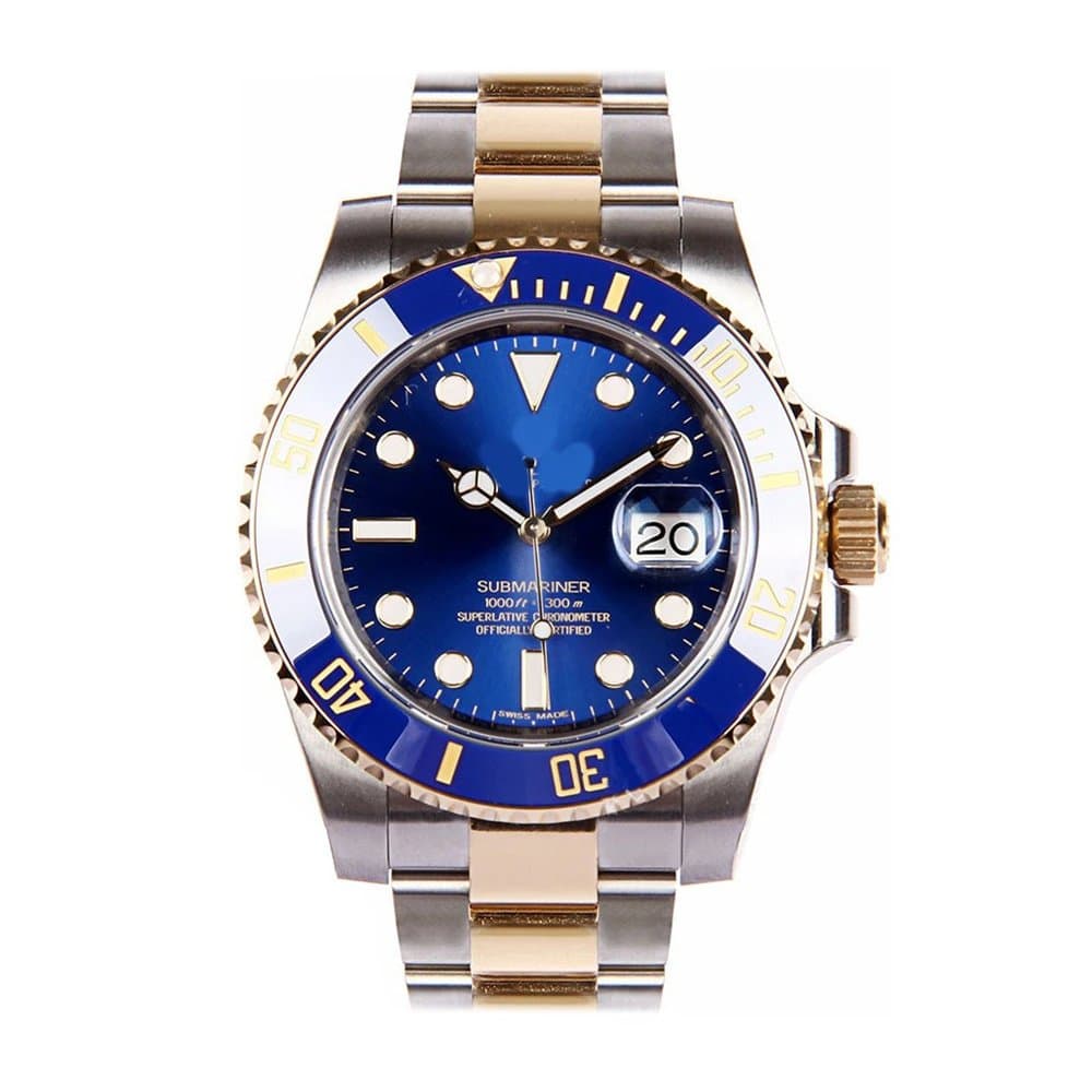 Rolex Submariner Two-Tone Blue Dial