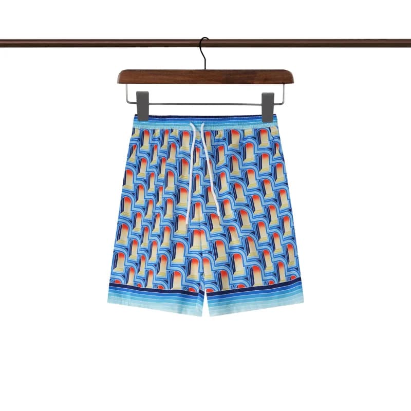 Balenciaga Heart Print Shorts Gradient Heart Pattern — K45