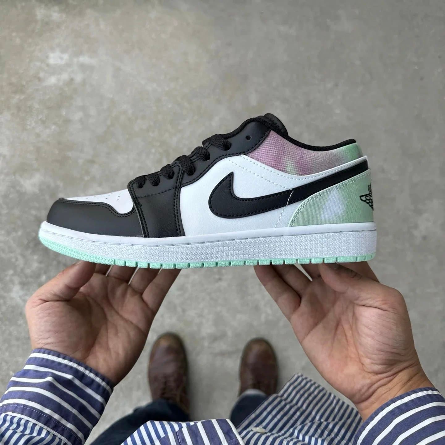 Nike Dunk Low Photon Dust — GC性价比版本 · AJ1低帮白黑绿DM1199-100