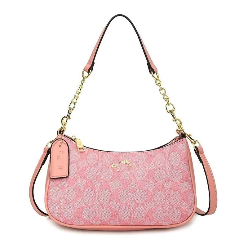 Gucci GG Marmont Mini Pink Coated Canvas