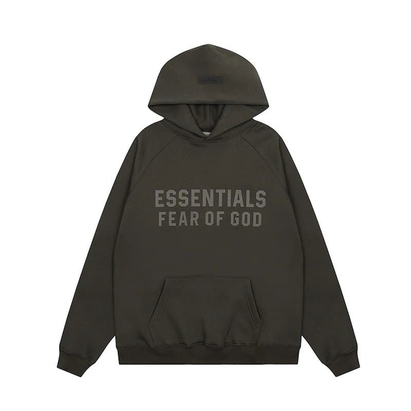 Fear of God Essentials Hooded Sweatshirt Essentials Logo — 15
