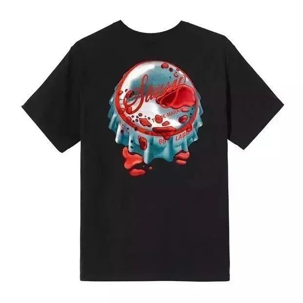 Stüssy Graphic Tee Floral Print — 30