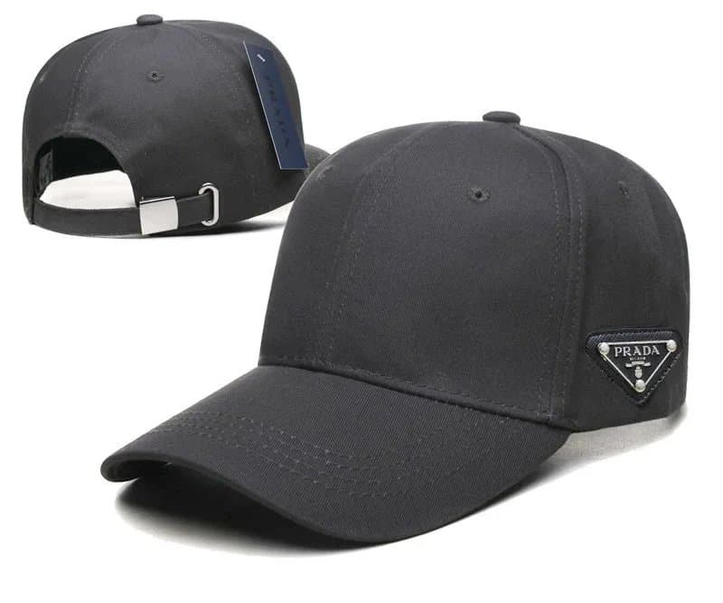 Prada Baseball Cap Triangle Logo — 1