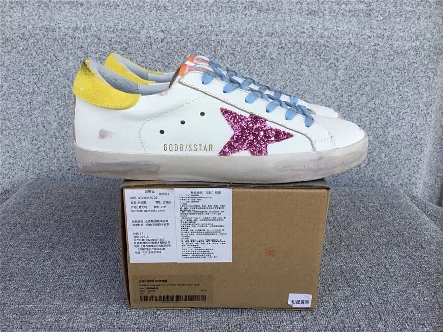 Golden Goose Superstar Glitter Star