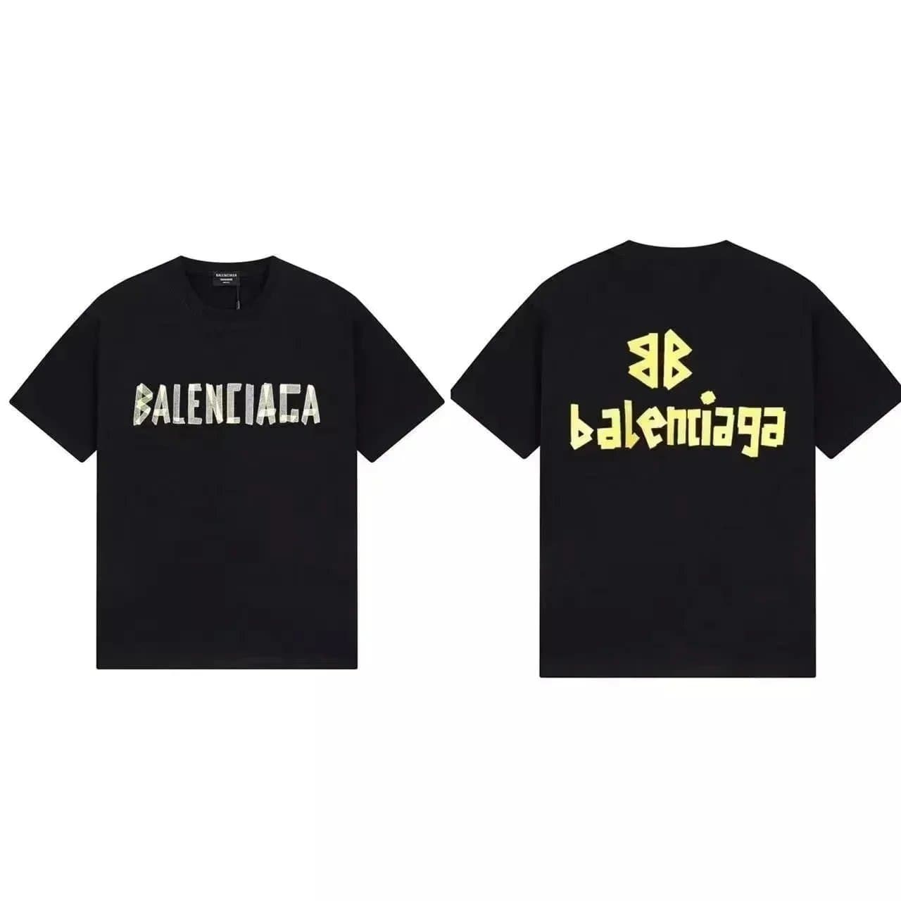 Balenciaga Pixel Logo T-Shirt Pixelated BB — 003