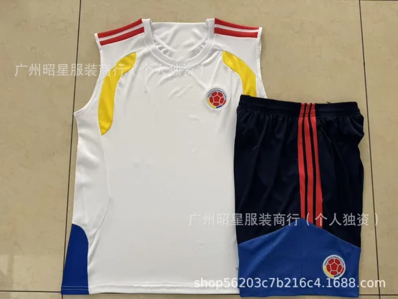 Adidas Real Madrid Training Kit Emirates Fly Better — 2627背心哥伦比亚白色