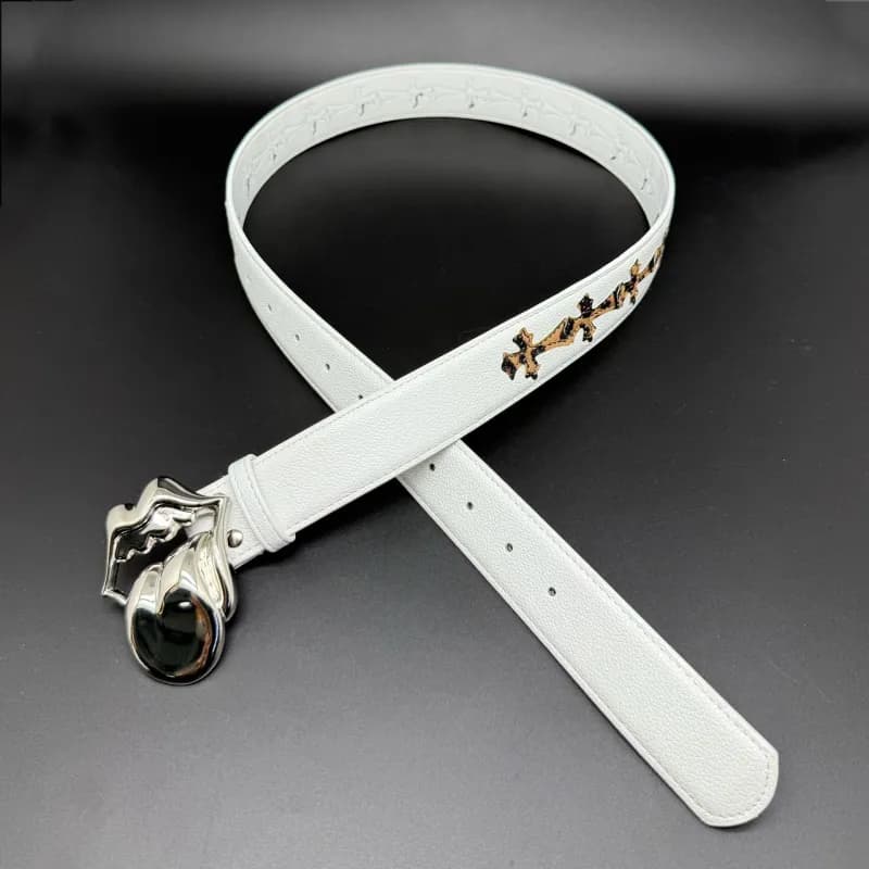 Chrome Hearts Cross Belt Embossed Cross — 77