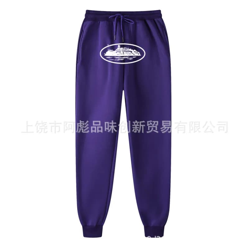 Jogger Pants Cruise Ship Graphic — 013