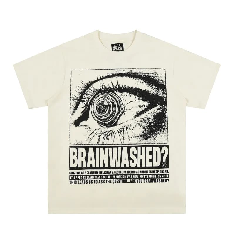 Hellstar Graphic Tee Brainwashed Eye Print