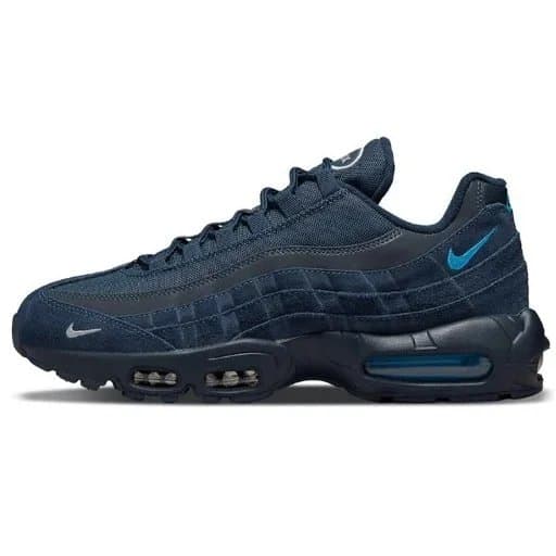 Nike Air Max 95 Triple White — 95气垫海军蓝