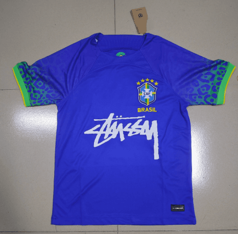 Stüssy Brazil National Team Jersey Stussy x CBF Collaboration