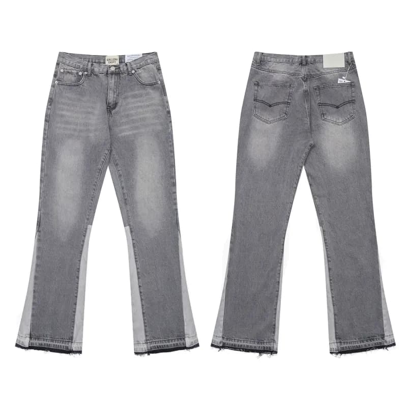 Gallery Dept. Flared Jeans Two-Tone Wash