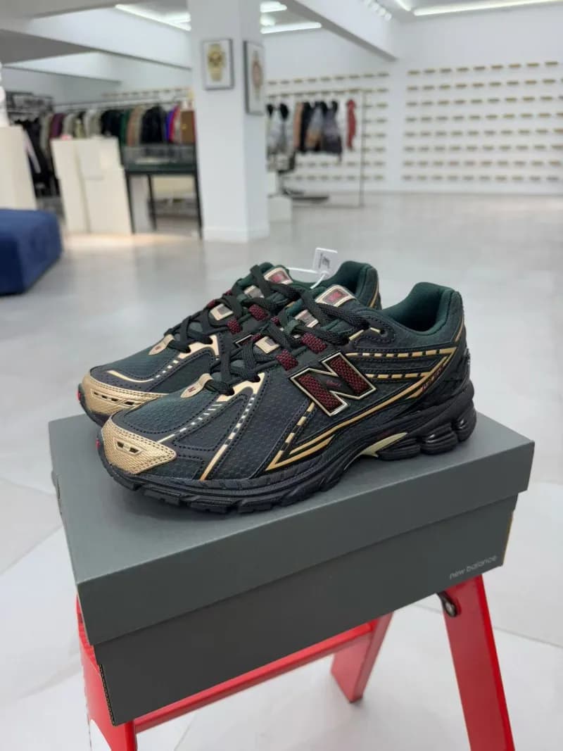 New Balance 1906R Black Gold Red
