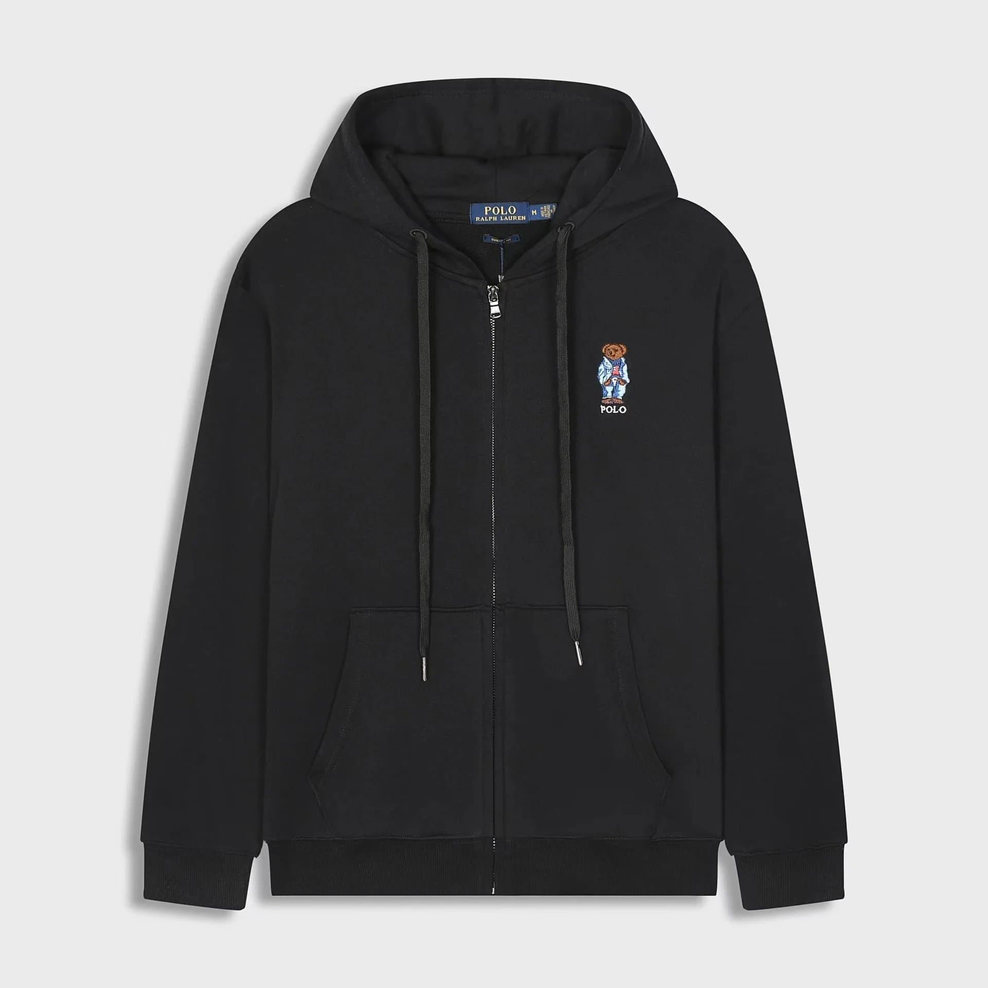 Polo Ralph Lauren Zip-Up Hoodie Classic Bear Logo