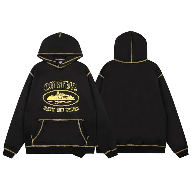 Corteiz Track Pants Embroidered Logo — 785黑色