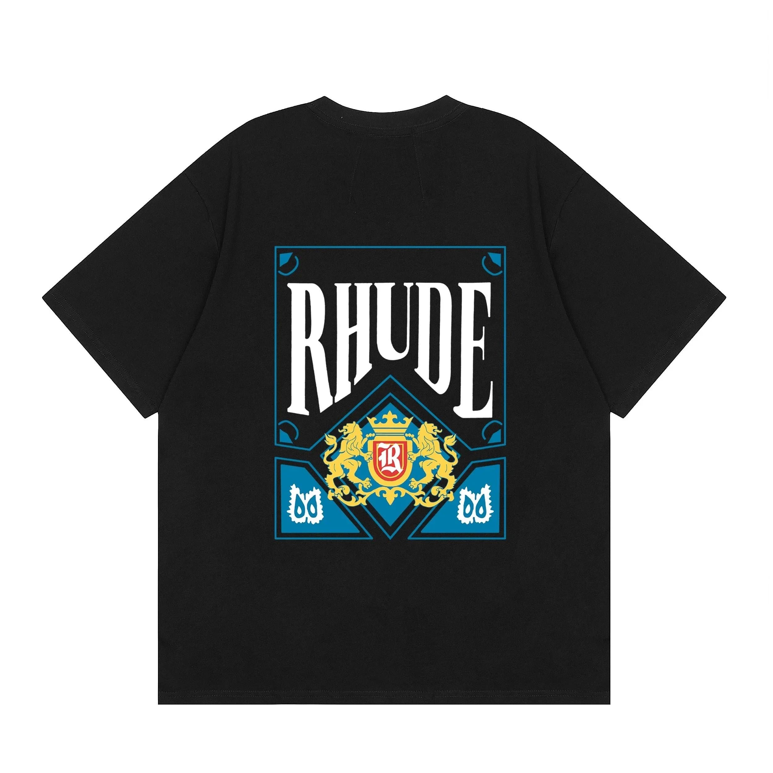 Rhude Graphic Tee Coat of Arms Print