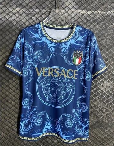Versace Medusa Graphic Tee Baroque Print