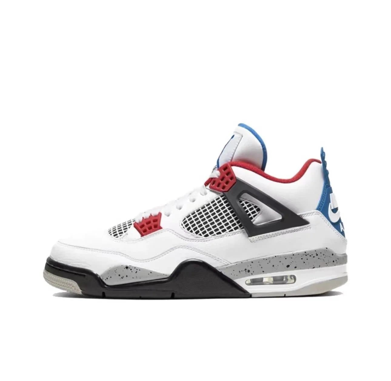 Air Jordan 4 Fire Red — Red and Blue Mandarin Ducks