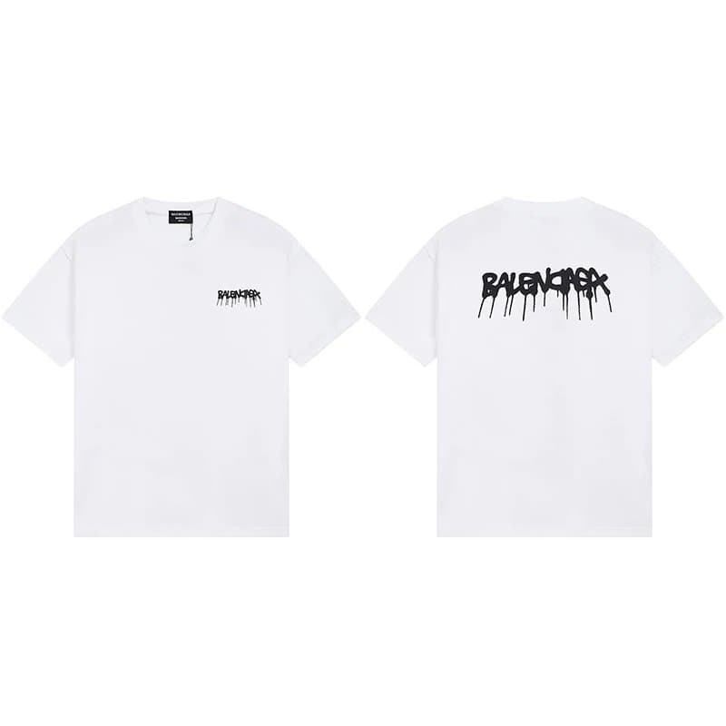 Balenciaga T-Shirt Dripping Logo