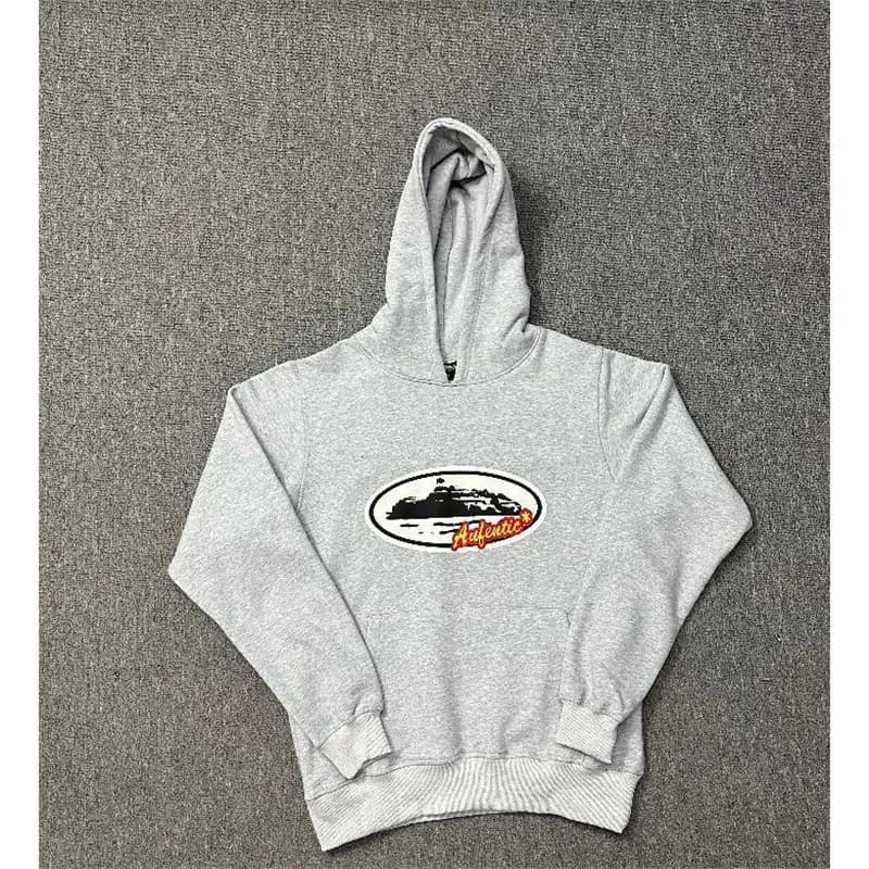Zip-Up Hoodie Heather Grey — 918灰