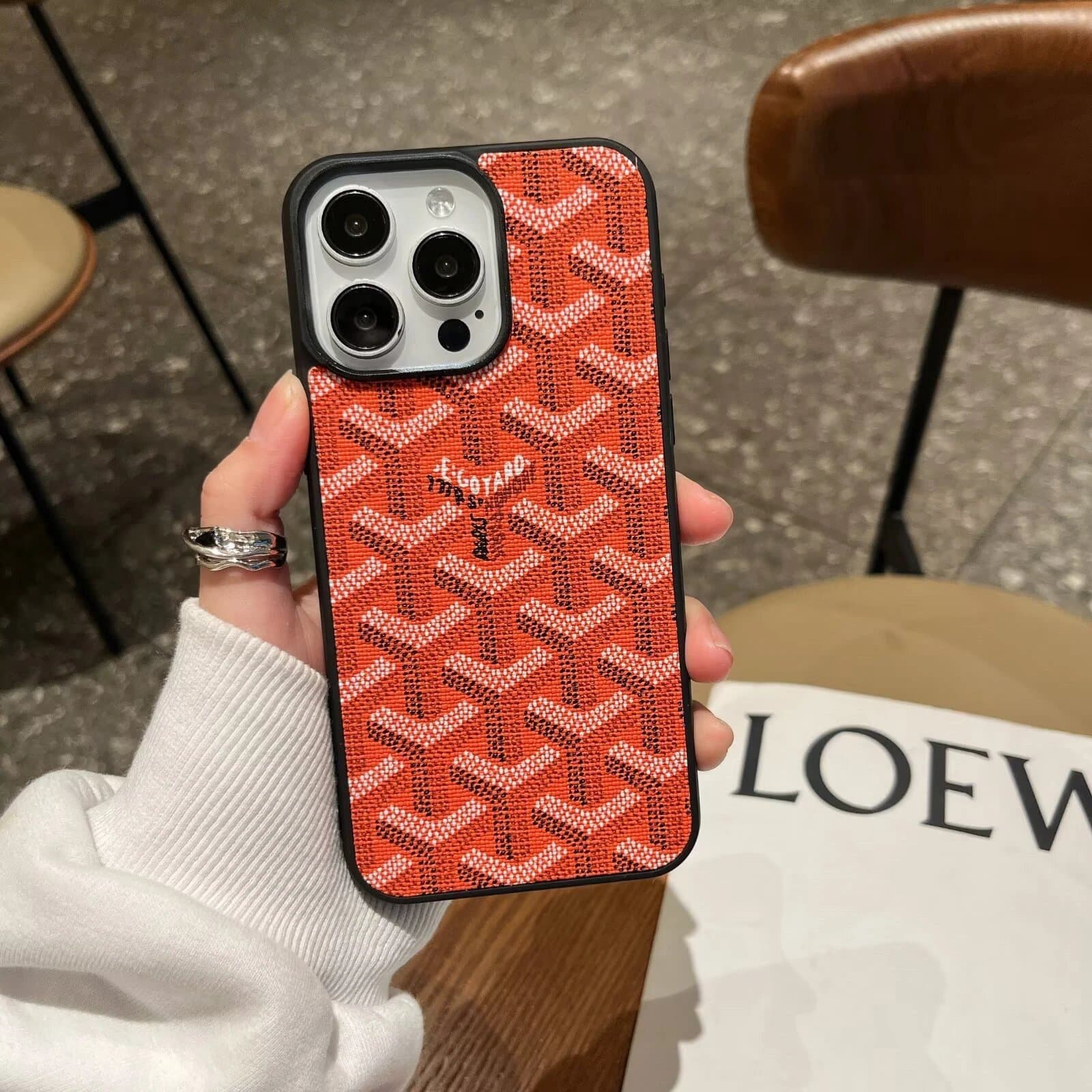 Goyard Phone Case Monogram Pattern — 11