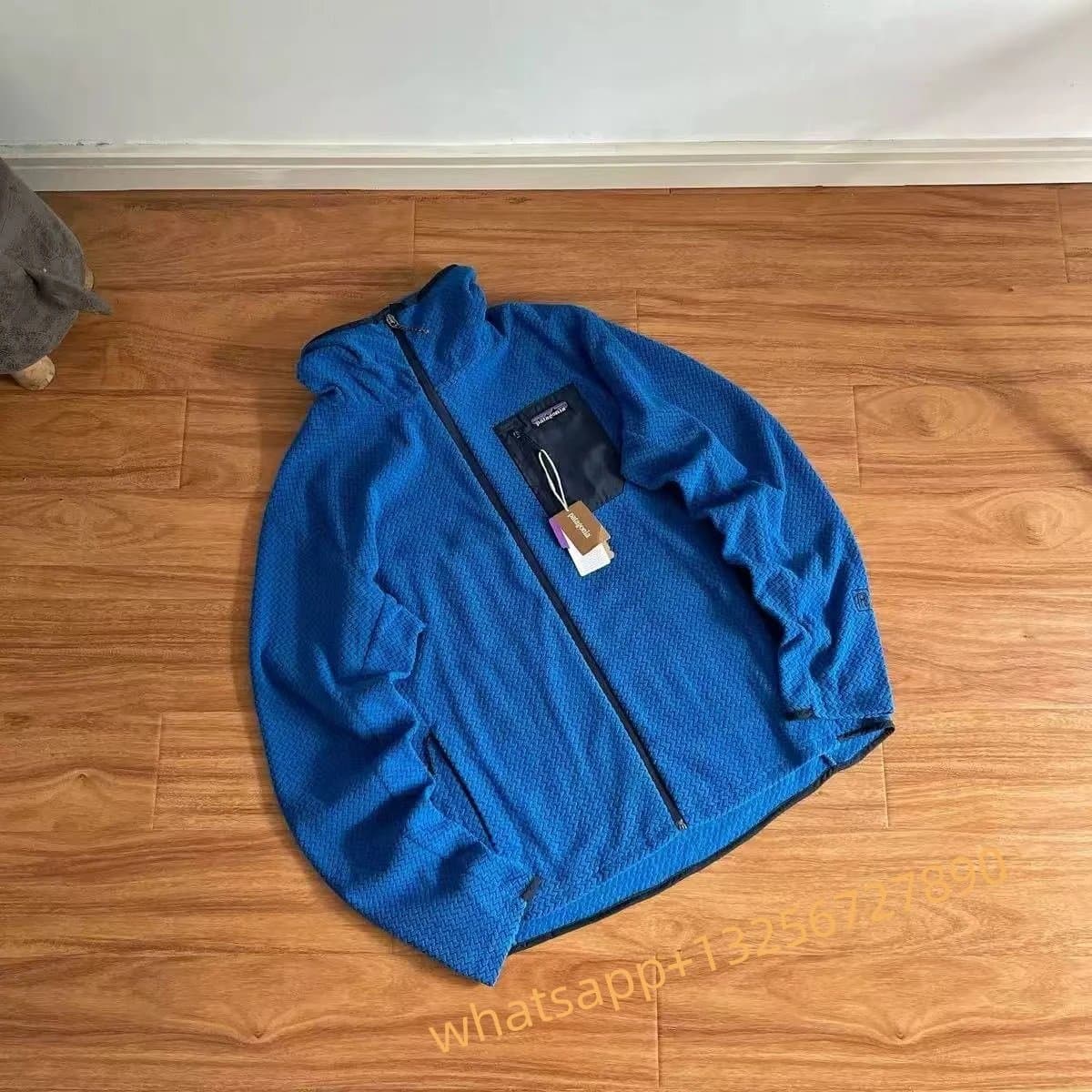 Patagonia Fleece Vest Purple with Navy Accents — 10
