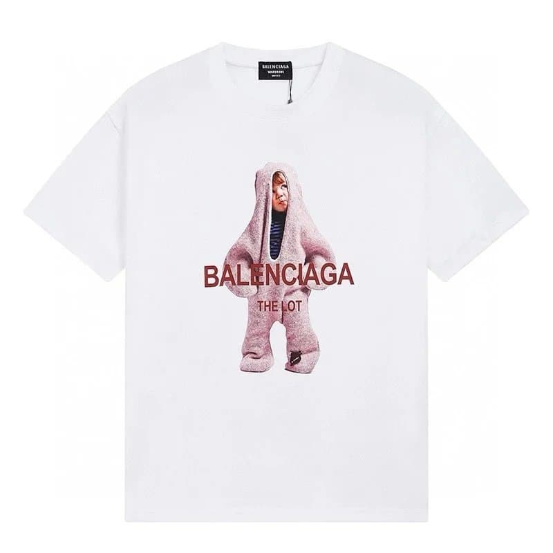 Balenciaga Logo T-Shirt Black Script — 15