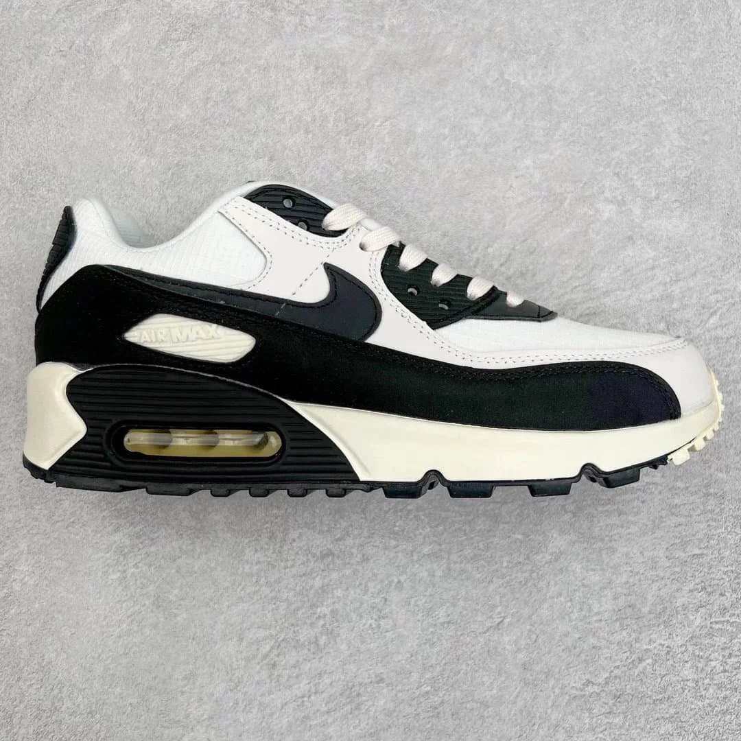 Nike Air Max 90 Light Bone/Deep Navy — MX NK Max90白黑 DQ8974-100