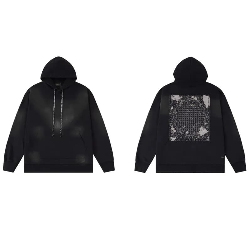 Amiri Cardigan Contrast Sleeve — 5896 黑色