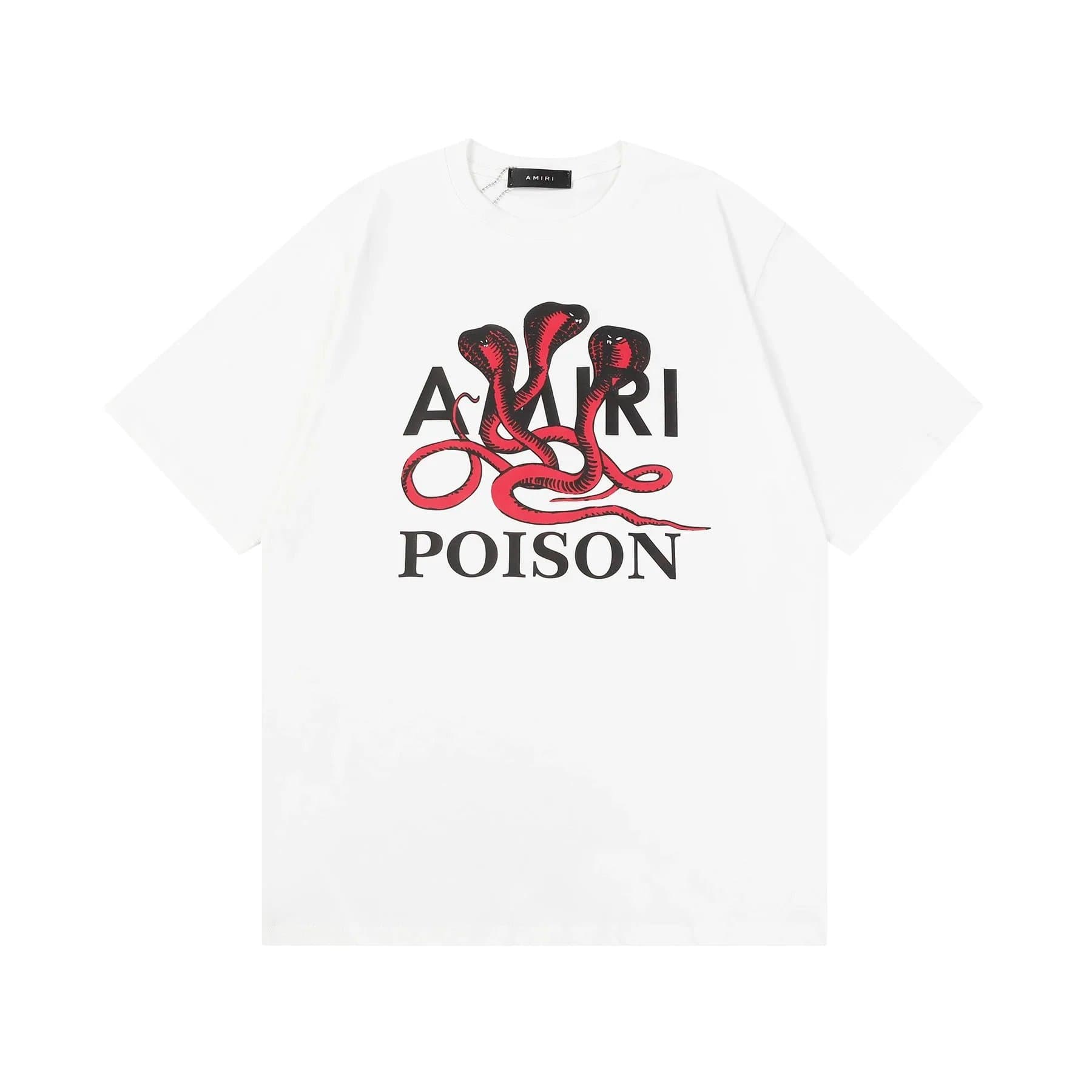Amiri Logo Graphic Tee Drip Logo — 5560白
