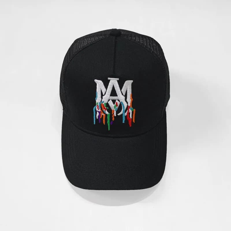 Amiri Trucker Cap Two-Tone Logo — 18