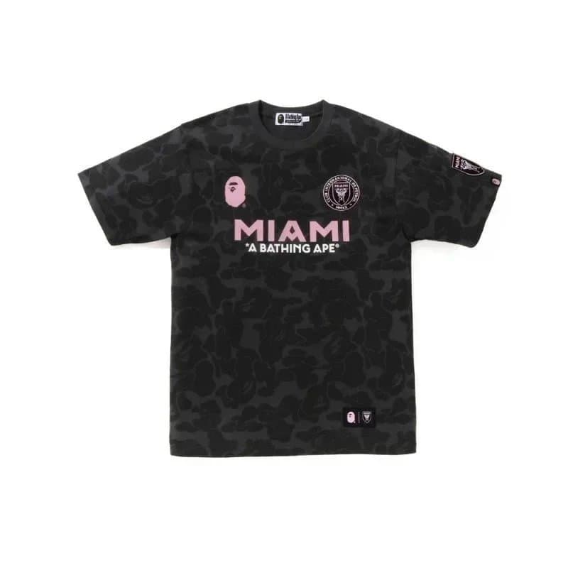 BAPE A Bathing Ape Tee College Logo — 3*High version