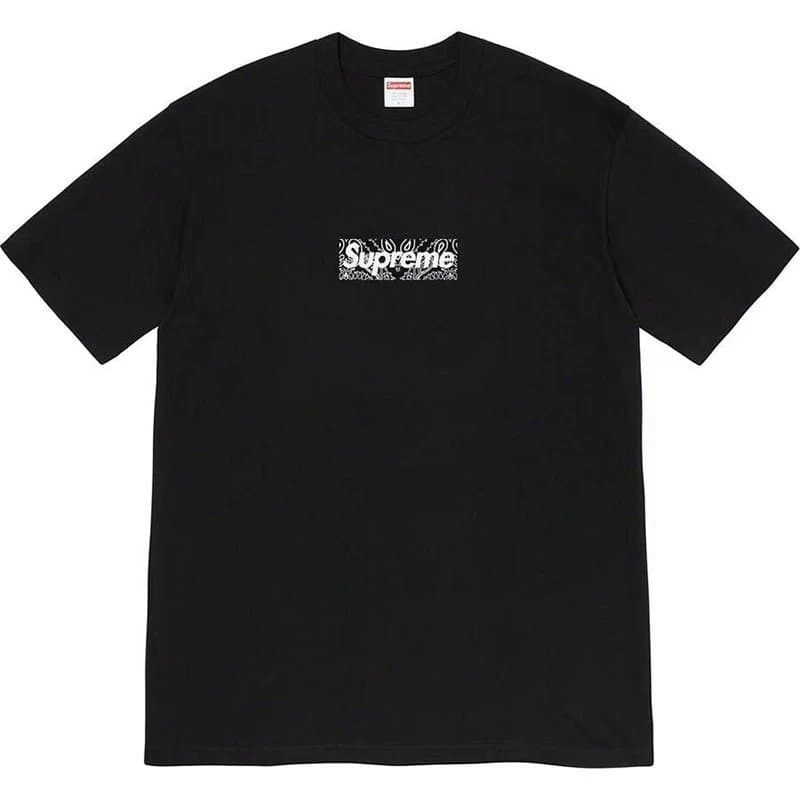 Supreme T-Shirt Sheep in Box Print — B233腰果 黑色