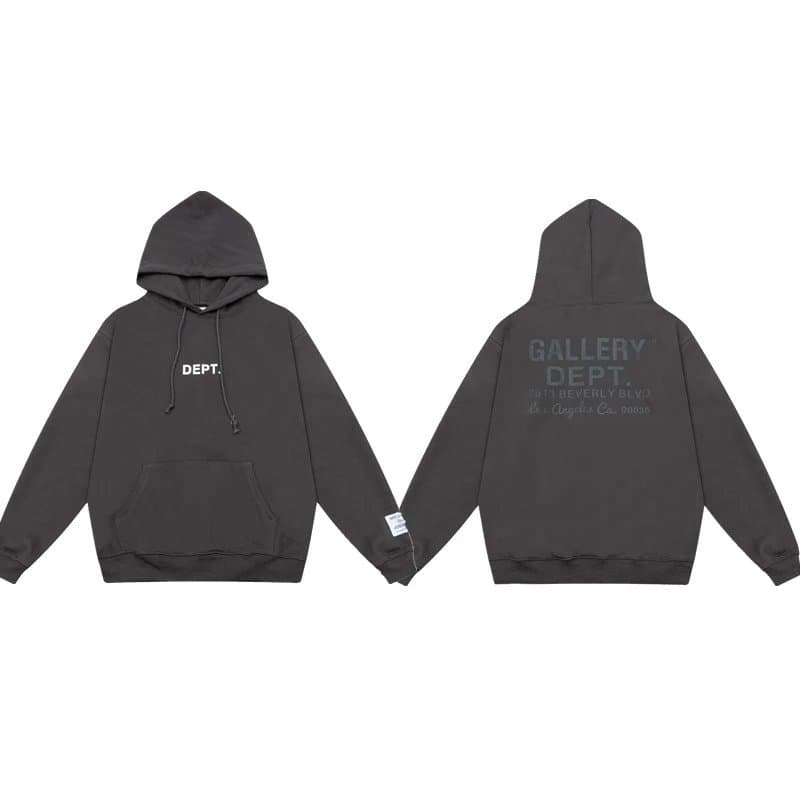 Gallery Dept. Coach Jacket Gallery Dept Logo — GA2628 灰色