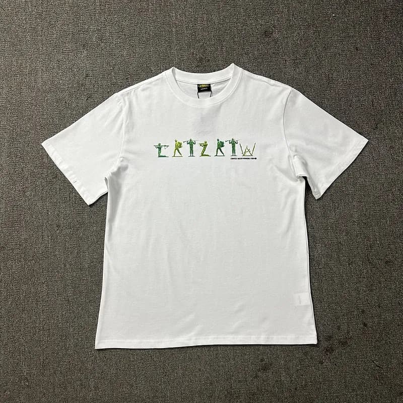 Gallery Dept. Graphic Tee Green Soldier Print