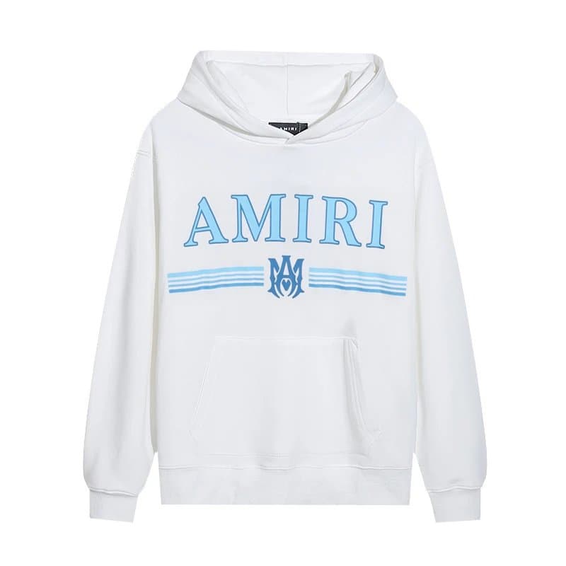 Hoodie Amiri Script Logo — 9018白色
