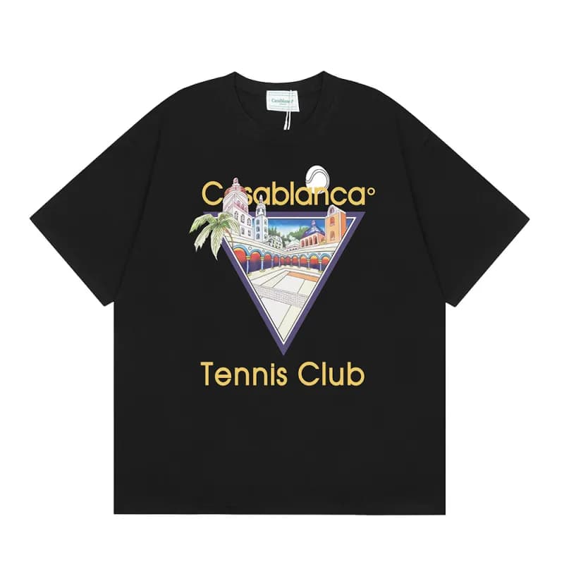 Graphic Tee Casa Blanca Arch Print — 61 black