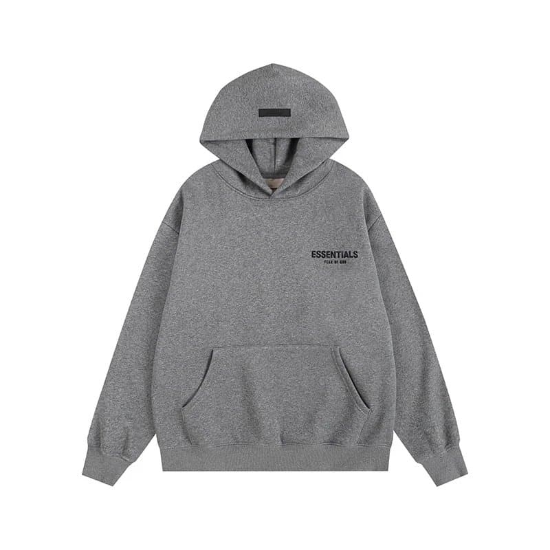 Fear of God Essentials Hoodie Arch Logo — 669植绒深灰