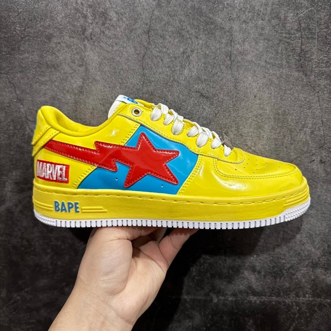 BAPE Star Logo Sneaker Marvel Collaboration