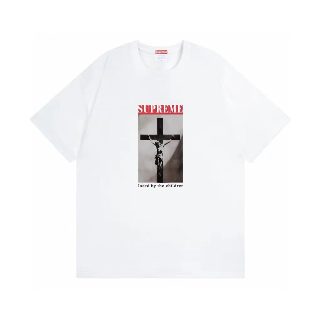 Supreme Box Logo Tee Bullet Hole — 21